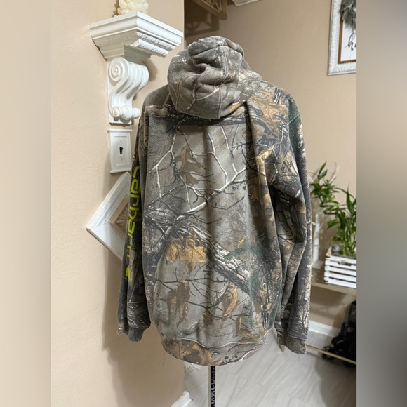 Carhartt Men's Woodland Camo Sweater - Picture 2 of 8